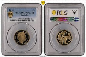 2010 $1 PR69DCAM