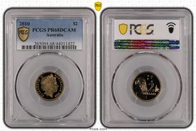 2010 $2 PR68DCAM