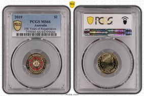 2019 $2 100 Years of Repatriation Colorized MS66