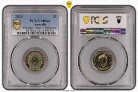2020 $2 Olympic Team - Dedication MS64