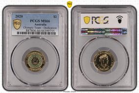 2020 $2 Olympic Team - Dedication MS66