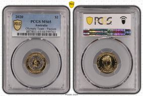 2020 $2 Olympic Team - Passion MS65