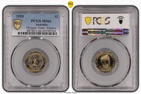 2020 $2 Olympic Team - Passion MS66
