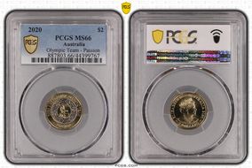 2020 $2 Olympic Team - Passion MS66