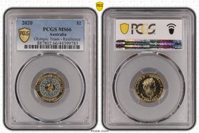 2020 $2 Olympic Team - Resilience MS66