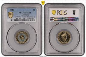 2020 $2 Olympic Team - Resilience MS65