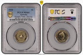 2020 $2 Olympic Team - Striving MS64