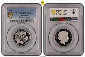 2001 20C Capital Territory PR70DCAM