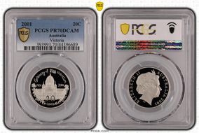 2001 20C Victoria PR70DCAM