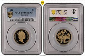 1994 $1 PR69DCAM