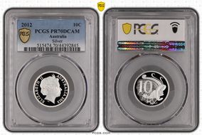 2012 10C Silver PR70DCAM