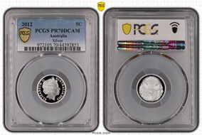 2012 5C Silver PR70DCAM