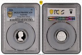 2006 5C Young Bust Silver PR69DCAM