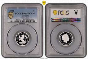 2004 $1 Test Coin PR69DCAM