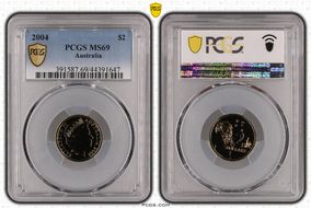 2004 $2 MS69