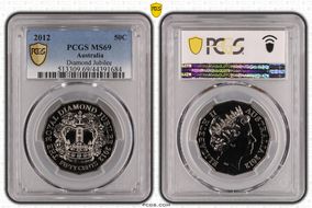 2012 50C Diamond Jubilee MS69