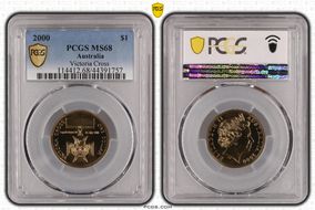 2000 $1 Victoria Cross MS68