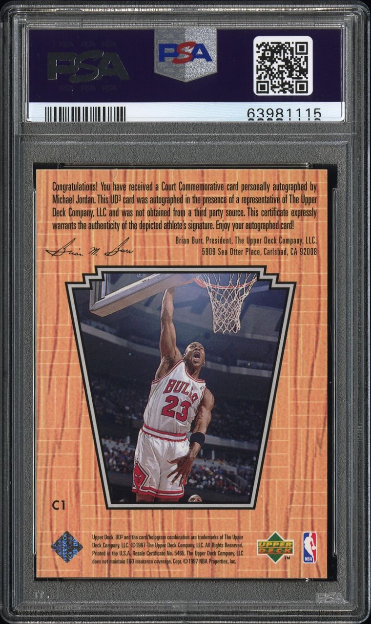 Michael Jordan Ultimate Signatures サイン入り Misc Sports - PSA's Ultimate Michael Jordan Autograph Issues