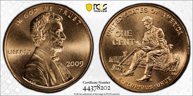 2009 1C Lincoln-Formative Years Satin Finish SP69RD
