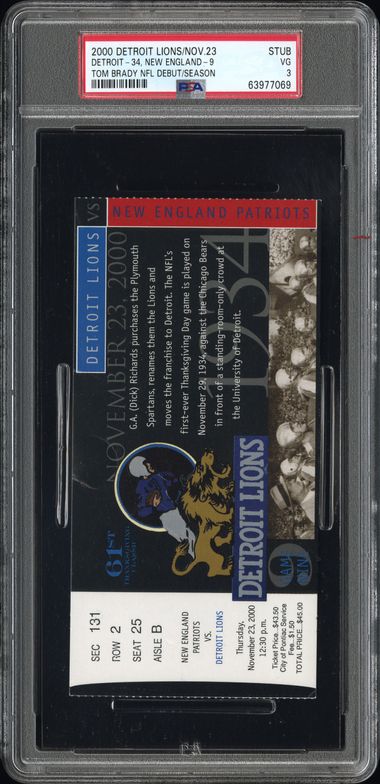 PSA 3 cert 63977069