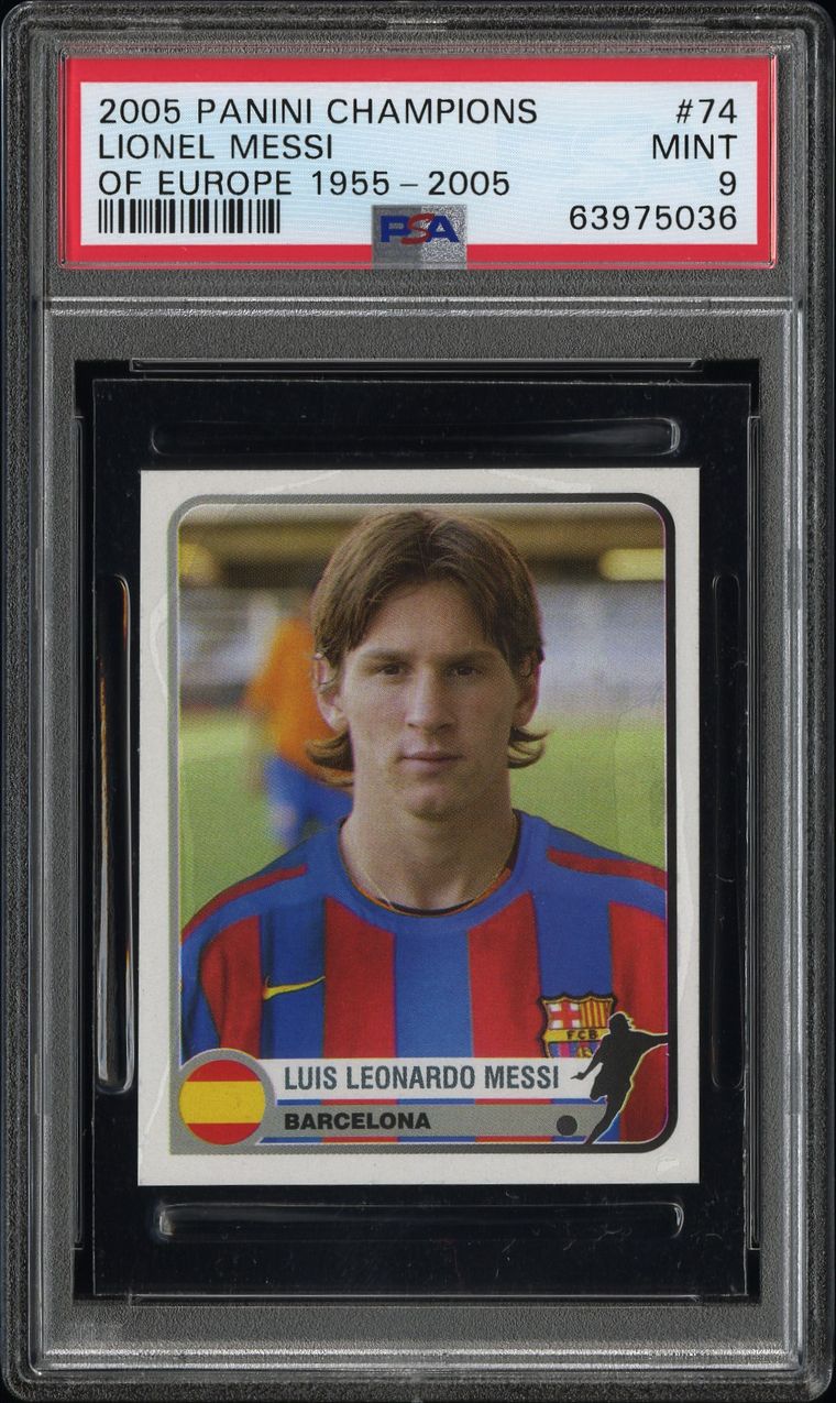 Misc Sports, Lionel Messi Master Set Published Set: Soccer Town Cards