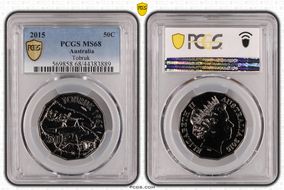 2015 50C Tobruk MS68