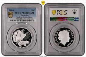 2004 50C Student Design Silver PR69DCAM