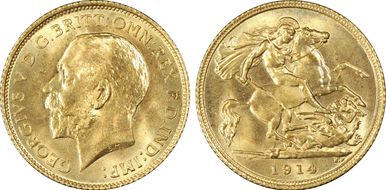 1914-S 1/2 Sov S-4009 MS66