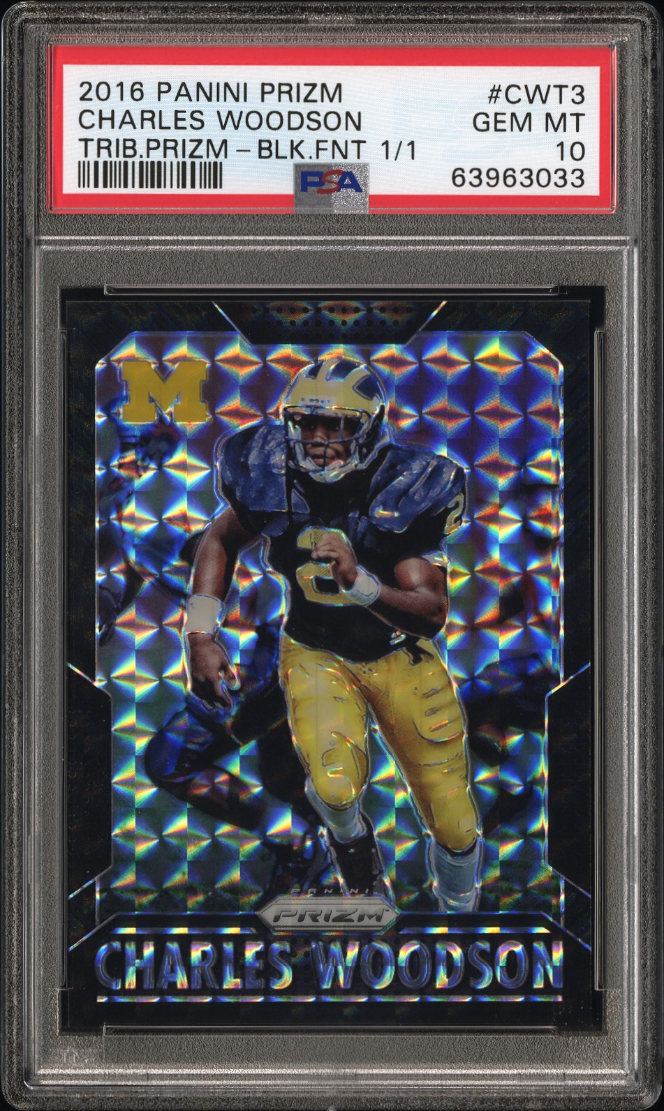 Carte De Collection Football - TOM BRADY & CHARLES WOODSON - Michigan Wolverines - Draft Picks