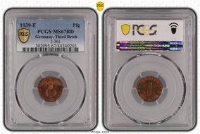1939-F Pfg J-361 MS67RD