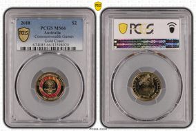2018 $2 Commonwealth Games Gold Coast MS66