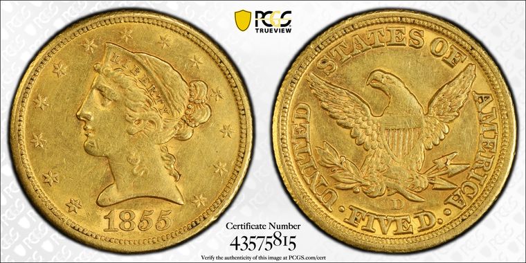 Cert 43575815 - Coin Image