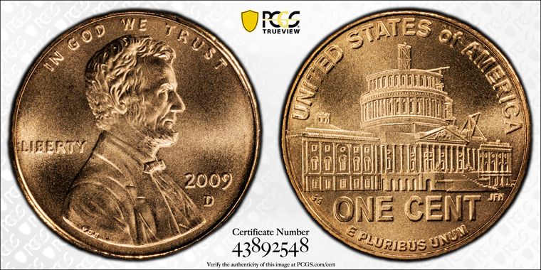 Cert 43892548 - Coin Image