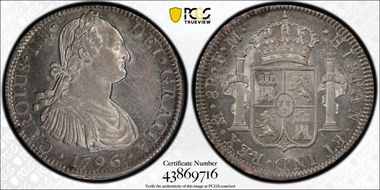 1796-Mo FM 8 R Yon-M8-96 Calico-959 MS62