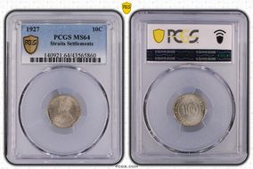 1927 10C MS64