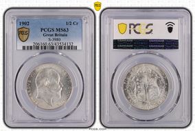 1902 1/2 Cr S-3980 MS63