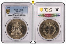 1977 50 Fr Gad-882 F-427 MS65