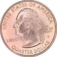 1999-D 25C Pennsylvania MS67