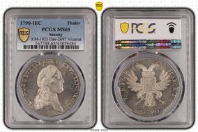 1790-IEC Thaler KM-1023 Dav-2697 Vicariat MS65