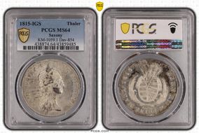 1815-IGS Thaler KM-1059.1 Dav-854 MS64