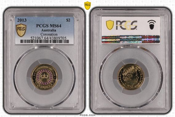 Cert 43809705 - Coin Image