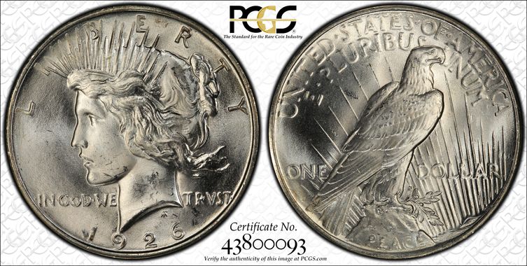 Cert 43800093 - Coin Image