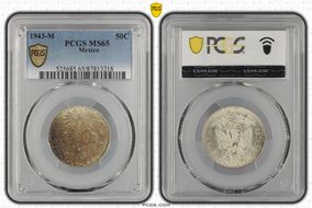 1943-M 50C MS65