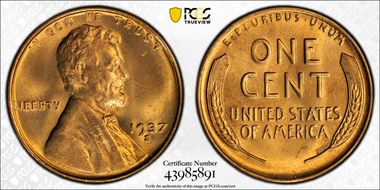 1937-S 1C MS67RD