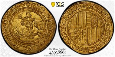 (1442-58) 1 1/2 Duc Fr-816 MS63