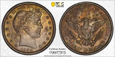 1894 50C MS64