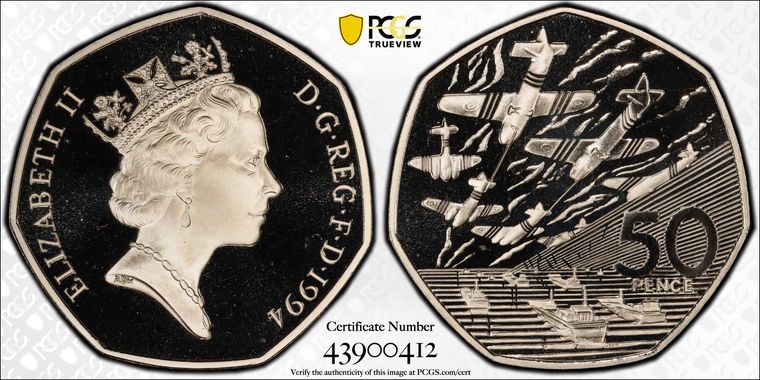 Cert 43900412 - Coin Image