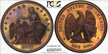 1872 $1 J-1206 PR65+ BN