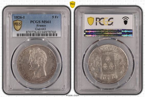 Cert 44978760 - Coin Image