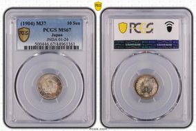 (1904) M37 10 Sen JNDA 01-24 MS67